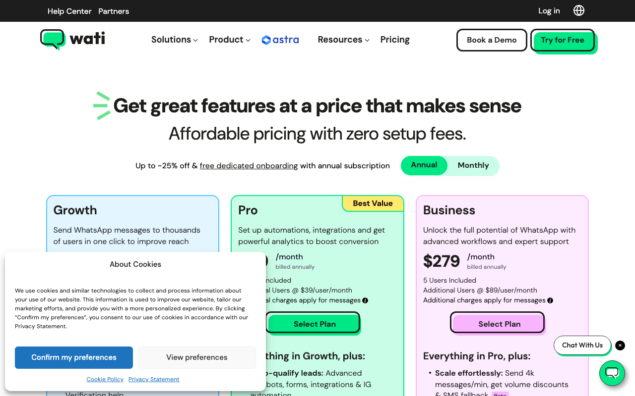 Wati — Automate WhatsApp for sales, support, and marketing